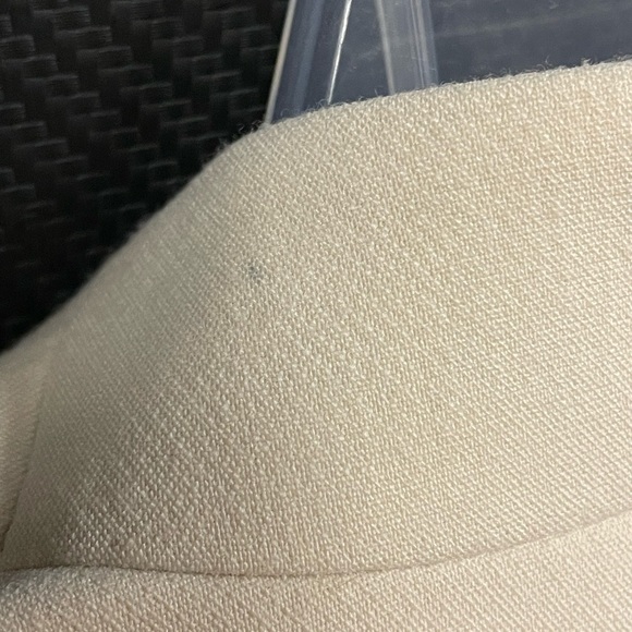 NWOT Zara cream blazer with shoulder pads - Picture 5 of 5